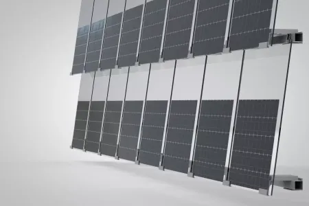 Colt Shadoglass ist das Fassadensystem mit integrierten Photovoltaikzellen zur solaren Stromgewinnung
