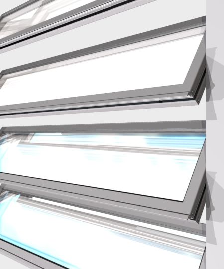 Coltlite Lamellenfenster System CLT - Thermisch getrennt